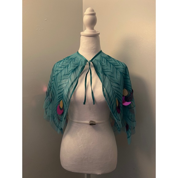 Disney Other - Disney Aladddin Peacock Wrap by Michael Wilkinson